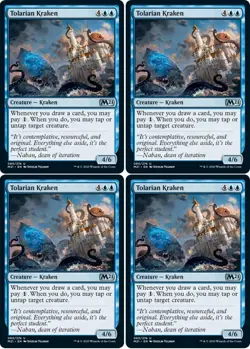 MTG - 4x TOLARIAN KRAKEN - M21/Core Set 2021 (U) - Image 1