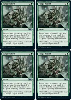 MTG - 4x FUNGAL REBIRTH - M21/Core Set 2021 (U) - Image 1