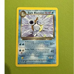 Pokemon TCG Dark Blastoise 4/110 Legendary Collection NonHolo Rare English 70HP - Image 1