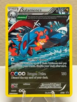 Salamence XY59 XY Promo Holo Illustration Rare Full Art Pokemon - Image 1