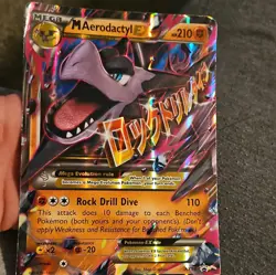Pokemon TCG 3-Card Lot: Holo Promo XY Black Star Aurorus EX, Rayquaza EX - Image 3