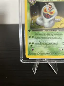 Dark Arbok 2/82 Team Rocket 1st Edition Holo PSA CGC 8.5 WOTC 2000 Pokemon MINT - Image 2