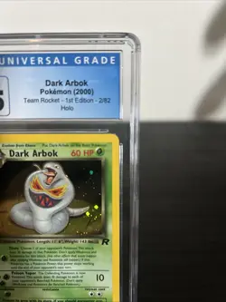 Dark Arbok 2/82 Team Rocket 1st Edition Holo PSA CGC 8.5 WOTC 2000 Pokemon MINT - Image 3