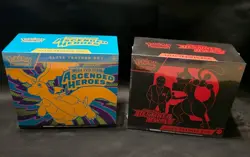 Pokemon Elite Trainer Box ETB Lot Destined Rivals And Ascended Heroes Sealed - Image 1