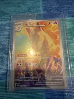 Rapidash 189/182 Destined Rivals Secret Rare Pokemon TCG - Image 1