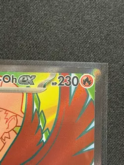 Pokemon TCG Ethan's Ho-oh Ex 209/182 Destined Rivals Ultra Rare Full Art Holo NM - Image 2