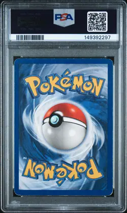 1999 POKEMON FOSSIL 1ST EDITION #60 GAMBLER PSA 3 - Image 2