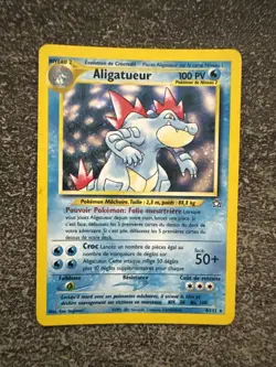 ALIGATUEUR HOLO - POKEMON 4/111 NEO GENESIS EDITION 2 FR - Image 1