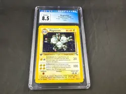 MAGNETON 11/62 POKEMON FOSSIL 1ST EDITION HOLO RARE CGC 8.5 - Image 1