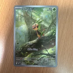 Chespin 087/086 - Illustration Rare - Chaos Rising - Pokemon TCG NM Condition - Image 1