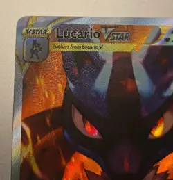 2023 Pokemon TCG SWSH Promo Lucario VSTAR #SWSH291 NMOB - Image 3