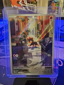 Pokemon TCG Mega Evolutions Litleo Illustration Rare 139/132 M/NM - Image 2
