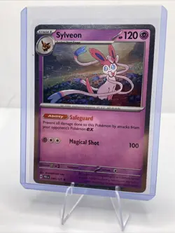 Pokemon - Prismatic Evolutions Cosmos Holo Sylveon 040/131 NM - Image 1