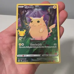 Pokemon Tcg Celebrations Pikachu 005/025 25th anniversary stamped - Image 2