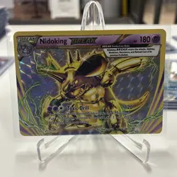 The Pokemon Company Nidoking BREAK 180 HP Holo Psychic English Pokemon TCG - Image 1