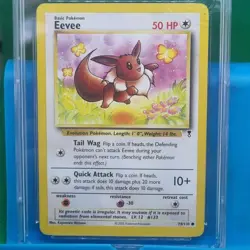 CGC 8.5 Eevee Legendary Collection 74/110 2002 Uncommon NM Mint + GRADED Pokemon - Image 2