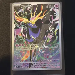 Pokemon TCG Crown Zenith Xerneas 091/086 Full Art Holo Rare 130HP Basic - Image 1