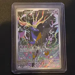 Pokemon TCG Crown Zenith Xerneas 091/086 Full Art Holo Rare 130HP Basic - Image 3
