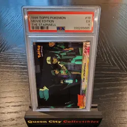 1999 TOPPS Pokemon Movie Edition The Stairwell - #19 - PSA 5 - Image 1