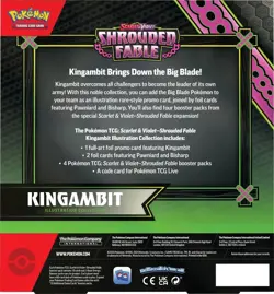 Pokemon TCG: Scarlet & Violet—Shrouded Fable Kingambit Illustration Collection - Image 2