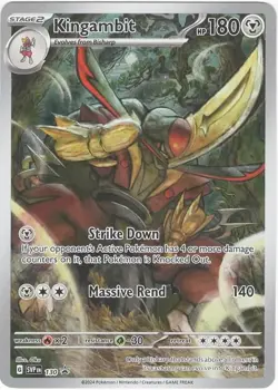 Pokemon TCG: Scarlet & Violet—Shrouded Fable Kingambit Illustration Collection - Image 3