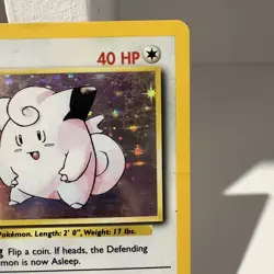 Clefairy 5/102 - Base Set Unlimited - Pokemon Card - MP - Image 3