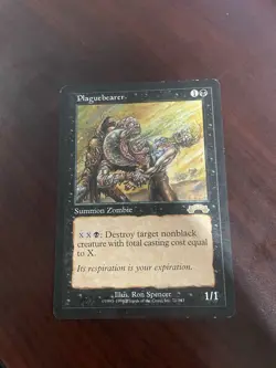 MTG Plaguebearer Exodus HP Condition - Image 1
