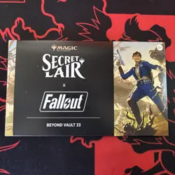 MTG Secret Lair x FALLOUT BEYOND VAULT 33 Regular Non-Foil Edition New Sealed - Image 1