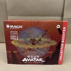 Magic The Gathering Avatar The Last Airbender Factory Sealed Collector Booster - Image 1