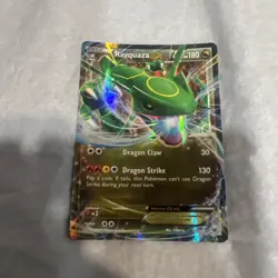 Pokemon TCG - Rayquaza EX 60/108 Holo XY Roaring Skies - Image 1