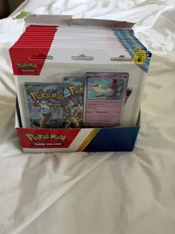 Pokemon TCG- 12x Stellar Crown 3-Pack Blisters (7 Latias) - Image 4