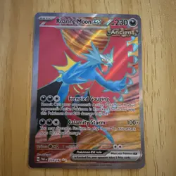 Pokemon TCG Paradox Rift Roaring Moon Ultra Rare 229/182 - Near Mint - Image 1