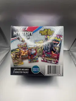 Mystery Power Box Pokemon TCG Sealed Booster Box Vintage Packs 2025 - Image 2