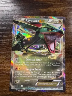 Rayquaza ex - 85/124 Dragons Exalted - Pokemon TCG - 2012 - Image 1