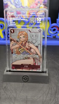 One Piece Nami OP01-016 R PSA 10 25th Anniversary Premium Japanese PCG 10 - Image 1