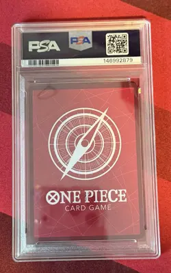 PSA 10 Gold D. Roger (Alt Art) Carrying On His Will OP13-003 EN One Piece B14 - Image 2