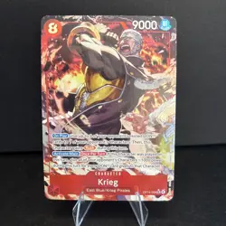 One Piece CCG Krieg OP15-008 Alternate Art Super Rare - Image 1