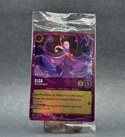 Disney Lorcana - 6/P3 Elsa The Fifth Spirit DLPC Glitter Foil Promo Sealed NM - Image 1