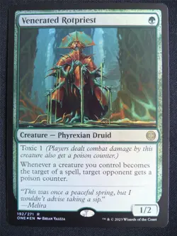 Venerated Rotpriest Foil - ONE - Mtg Card #3HO - Image 1