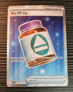Pokemon- N's PP Up 262/217- Holo Ultra Rare Card- Ascended Heroes - Image 1