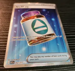 Pokemon- N's PP Up 262/217- Holo Ultra Rare Card- Ascended Heroes - Image 4