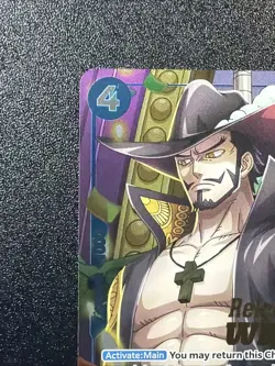 Dracule Mihawk OP11 Release Event Winner P-081 One Piece Promotion Cards Foil V - Image 2