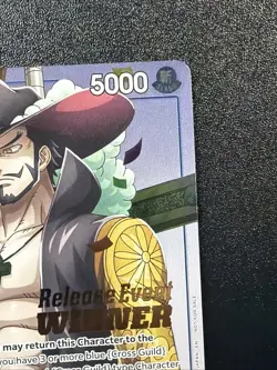 Dracule Mihawk OP11 Release Event Winner P-081 One Piece Promotion Cards Foil V - Image 3
