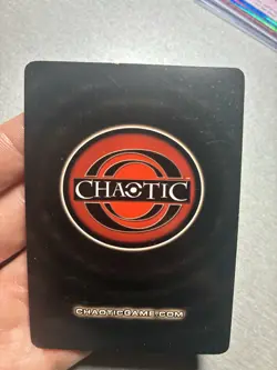Chaotic Chaor Holo Foil 1st Edition! 65E Underworld Ultra Rare TCG Card #31 LP - Image 4