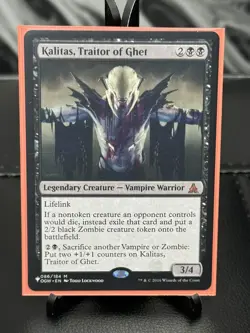 MTG - Kalitas, Traitor of Ghet Near Mint The List - Image 1