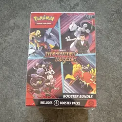 Pokemon Scarlet & Violet Destined Rivals Booster Box Mewtwo Ho-Oh 6 Packs Engli… - Image 1