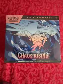 Pokemon TCG Chaos Rising Elite Trainer Box ETB Sealed In Hand - Image 1