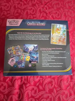 Pokemon TCG Chaos Rising Elite Trainer Box ETB Sealed In Hand - Image 3