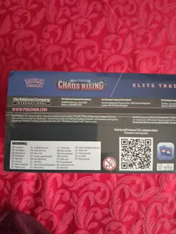 Pokemon TCG Chaos Rising Elite Trainer Box ETB Sealed In Hand - Image 4