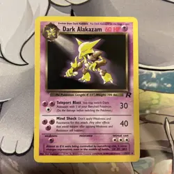 Dark Alakazam 18/82 Team Rocket - Non Holo Rare - Pokemon TCG WOTC 2000 - MP - Image 3